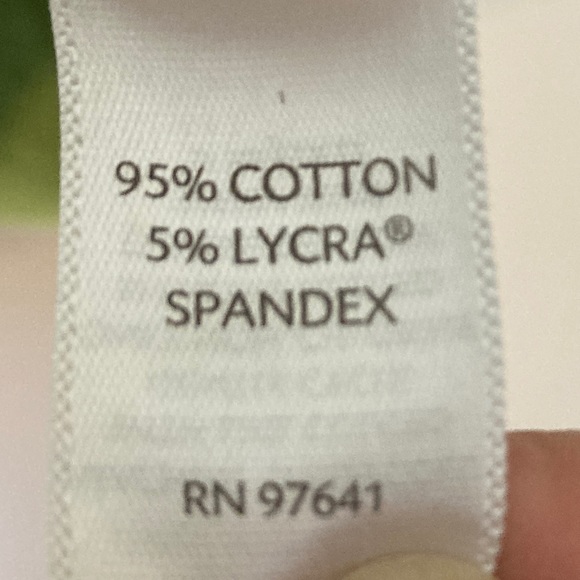 Green J.Jill crossover top, small petite - Picture 8 of 9